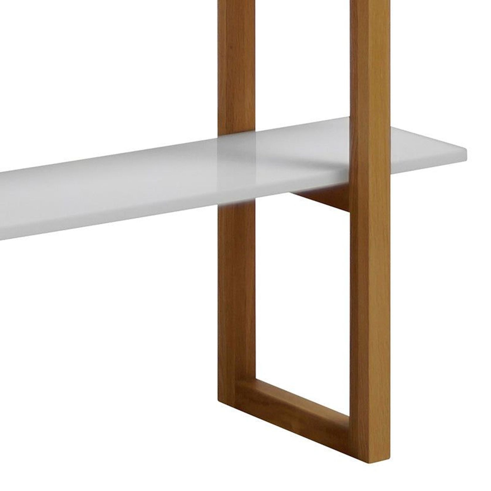 MAREN Display Unit 110 cm - Natural & White gallery detail image