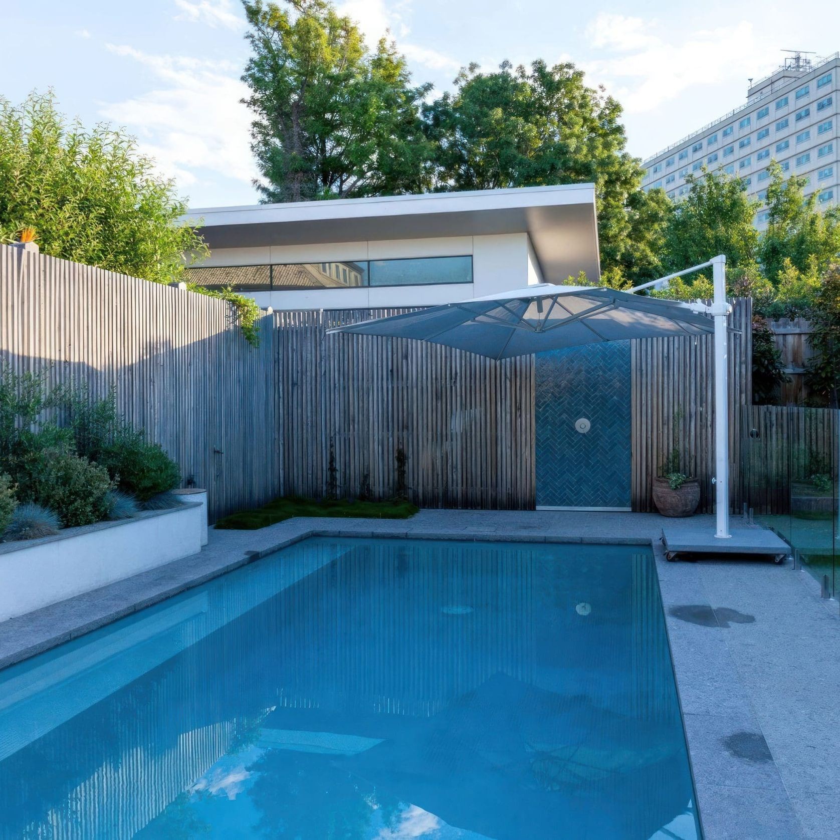 Mayfair Brushed Limestone Pool Coping gallery detail image
