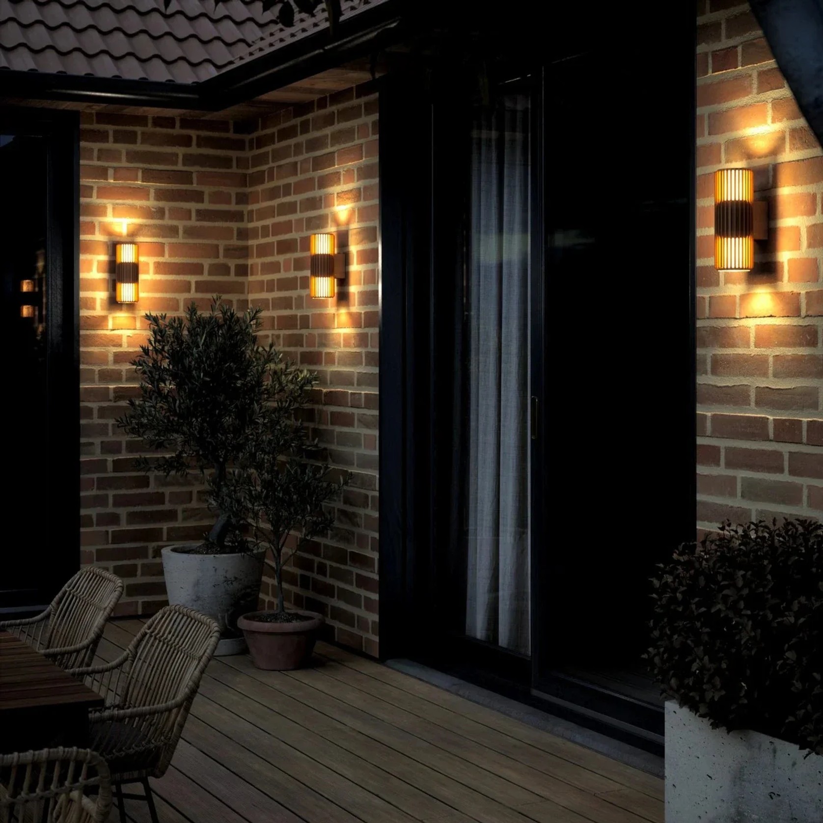 Aludra Double Wall Light gallery detail image