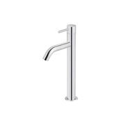 Piccola Tall Basin Mixer Tap with 130mm Spout - Polished Chrome gallery detail image