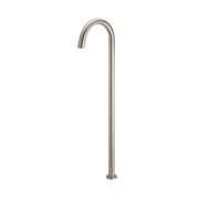 Round Freestanding Bath Spout - Champagne gallery detail image