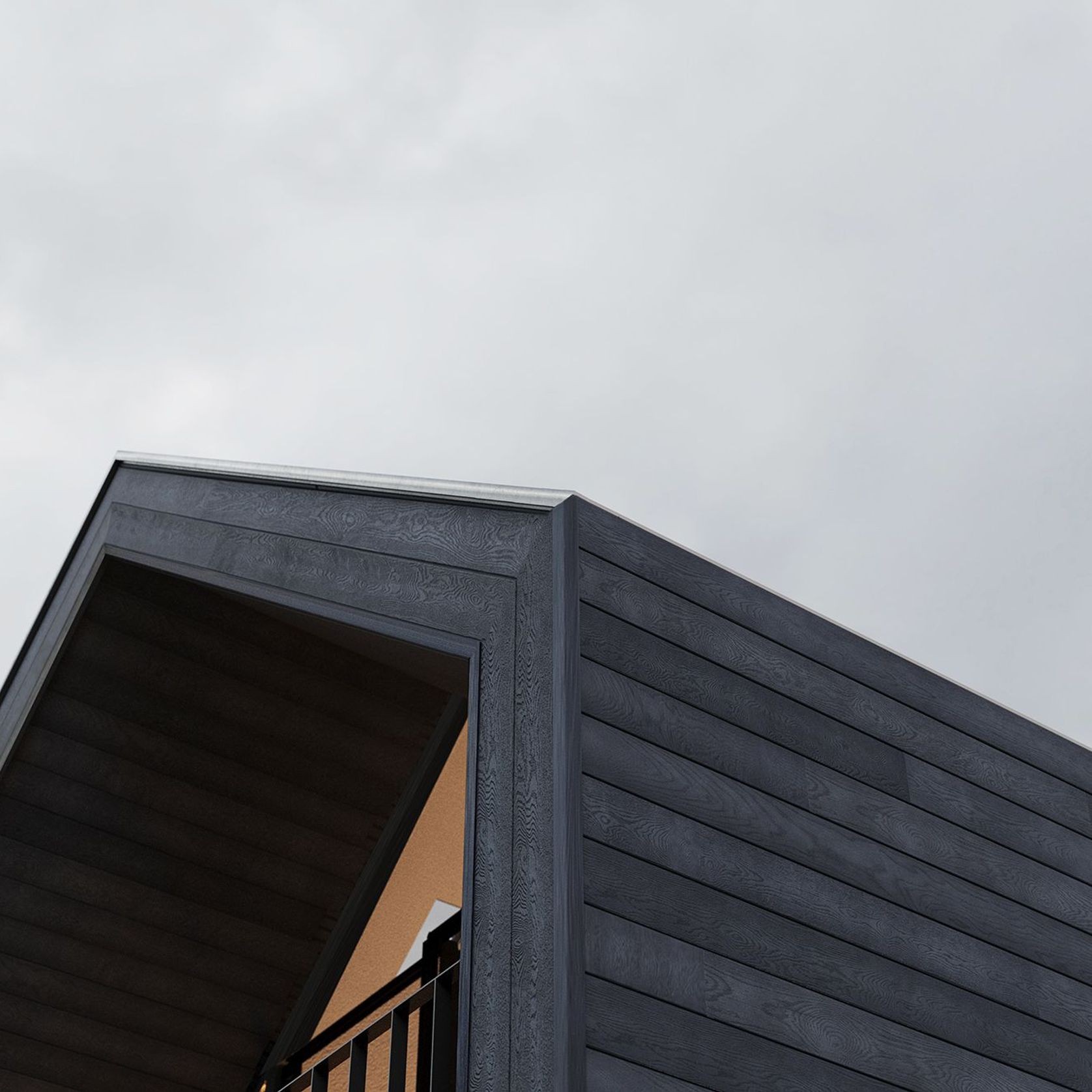 Millboard Envello Shadow Line+ Cladding | Anthracite gallery detail image