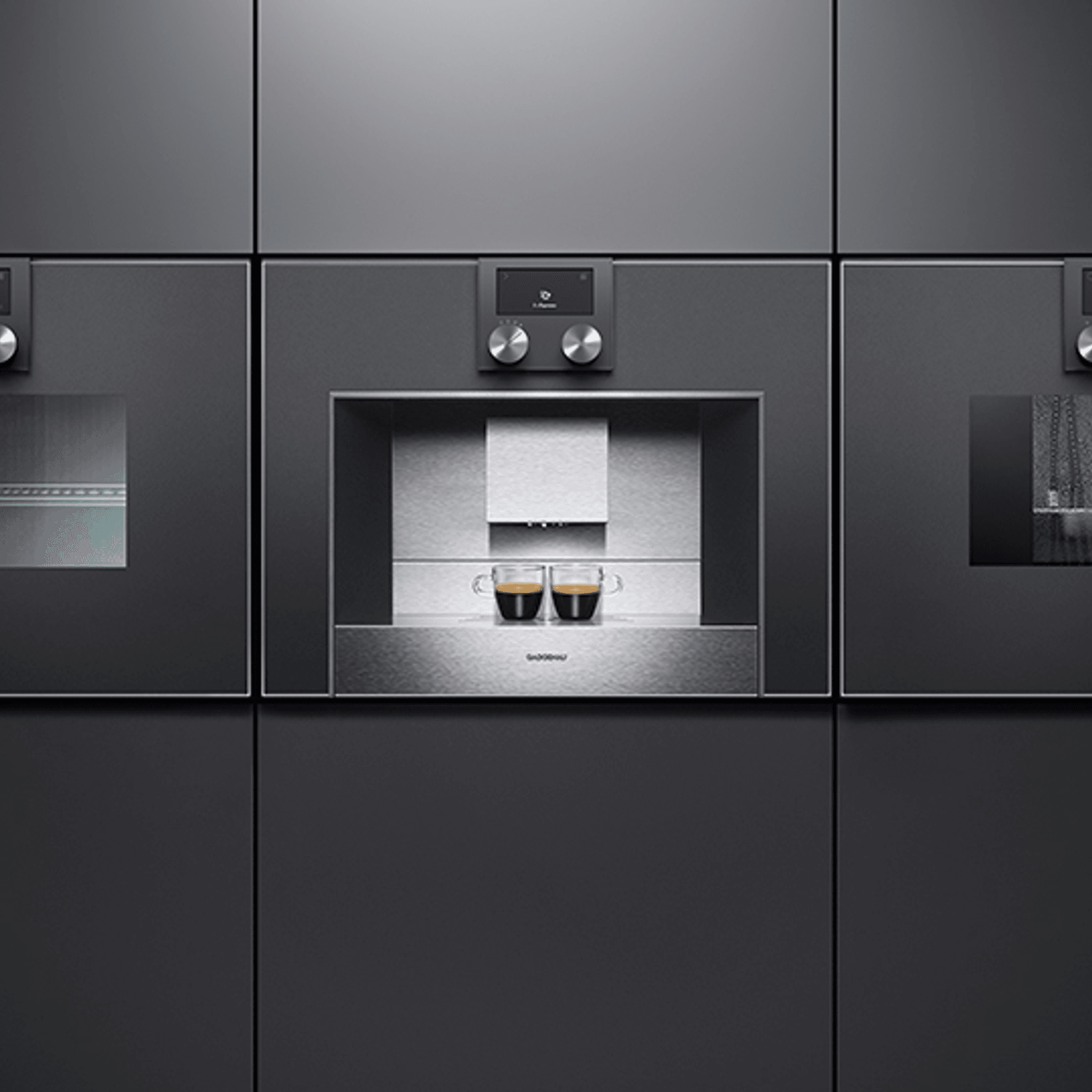 Gaggenau Anthracite Combi-Microwave Oven 400 Series gallery detail image