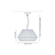 Mei 150cm Pendant Light gallery detail image