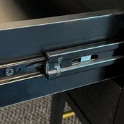 RANIA Entertainment TV Unit 170cm - Black Ash gallery detail image