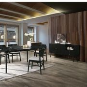 RANIA Sideboard Buffet 160cm - Black Ash gallery detail image