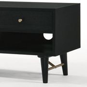 RANIA Entertainment TV Unit 170cm - Black Ash gallery detail image