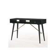 RANIA Study Desk Console 120cm - Black Ash gallery detail image