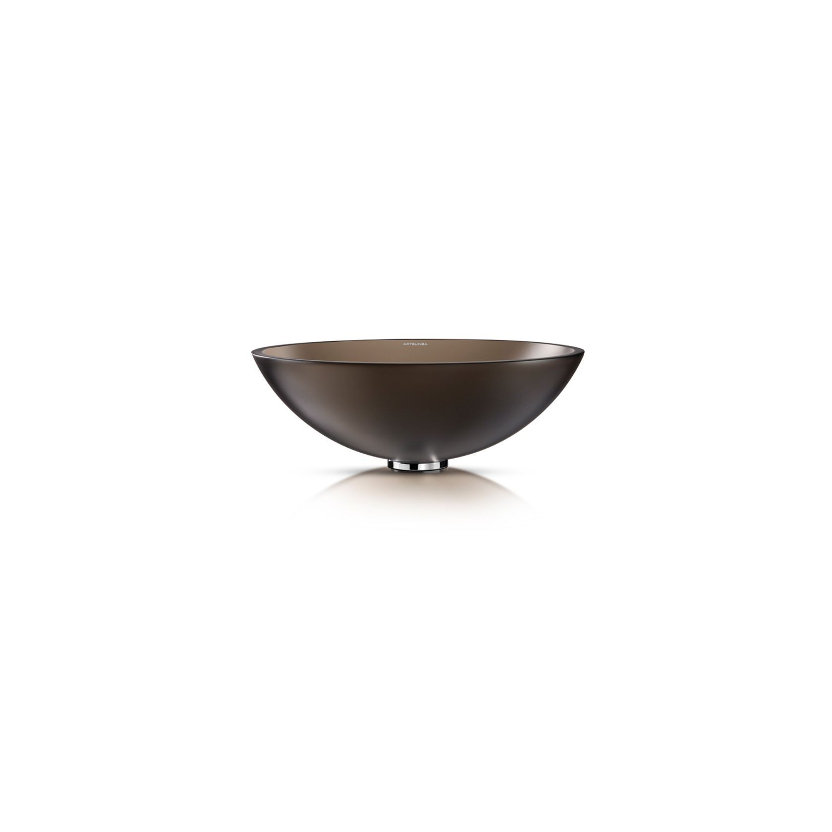 Milano 430 Round Vessel Basin Bronzo Satin gallery detail image