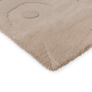 Marimekko Unikko - Light Beige | 100% Wool Designer Floor Rug gallery detail image