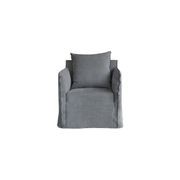 Montauk Slipcover Chair - Ash Grey gallery detail image