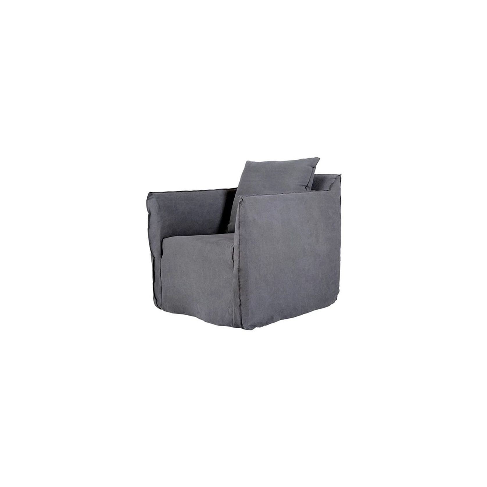Montauk Slipcover Chair - Ash Grey gallery detail image