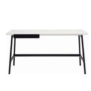 MOREY Study Desk - White & Black gallery detail image
