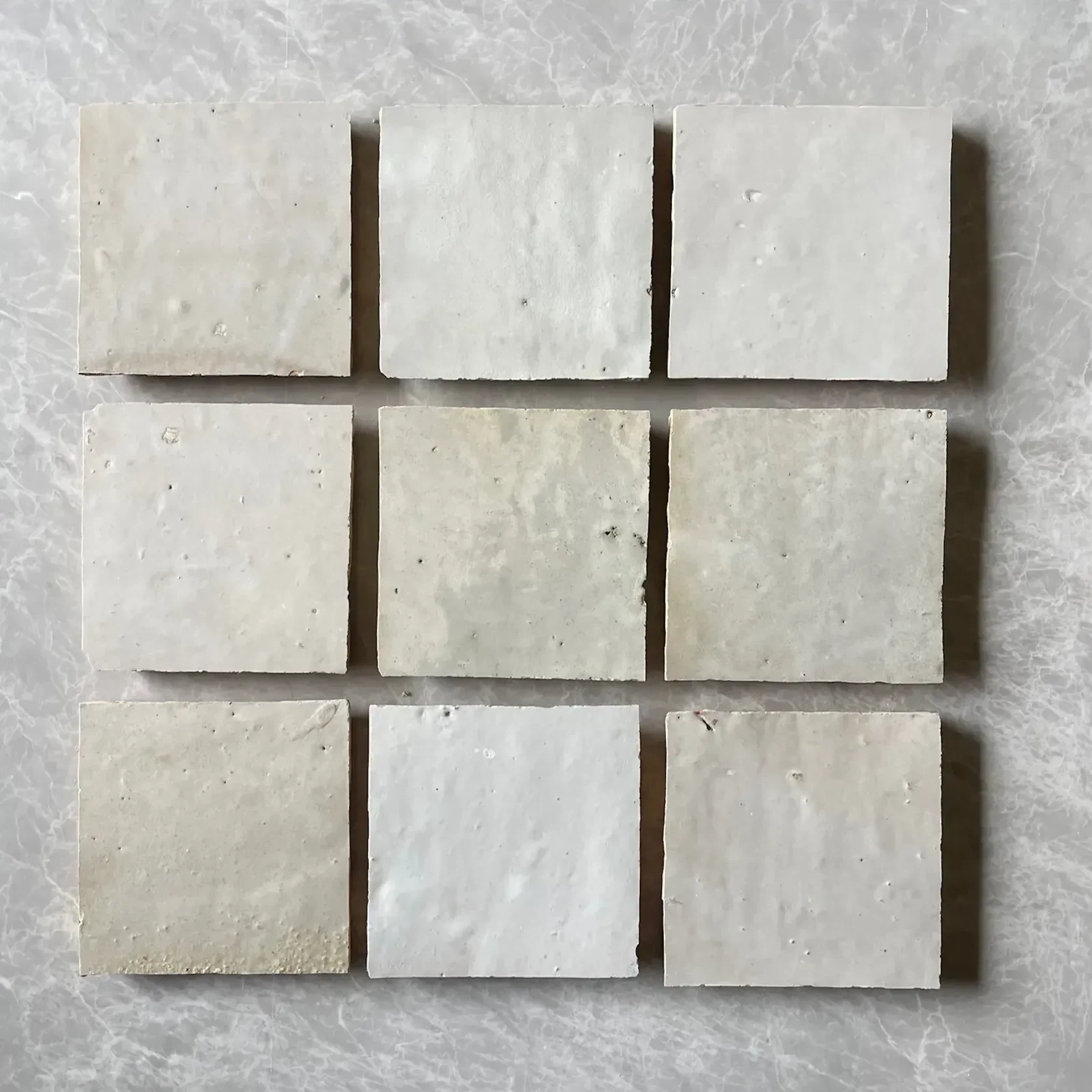 White Square Moroccan Zellige gallery detail image