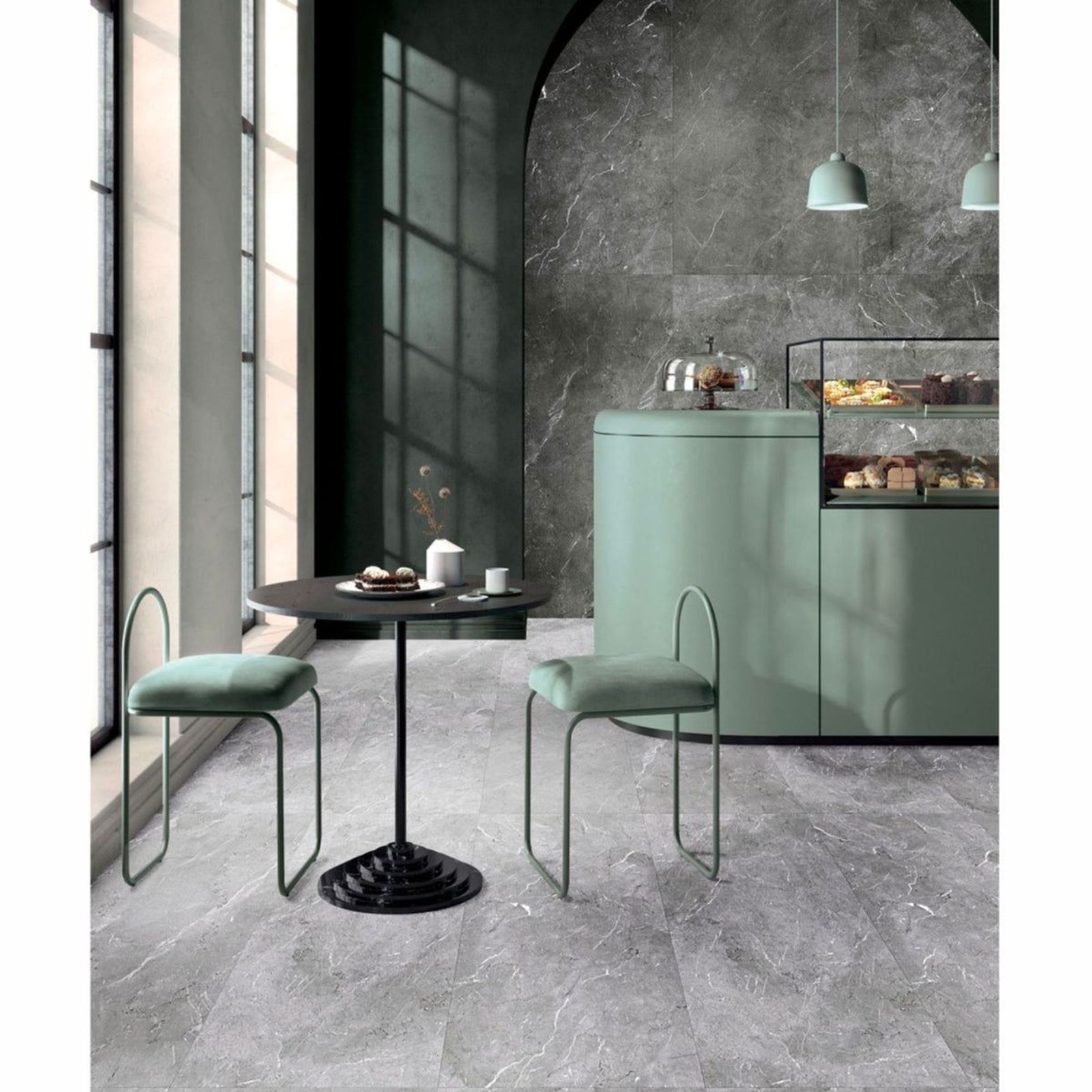 Muses Palazzo Light Grey Matte 600X1200mm Rectangular Tile (Per Box) gallery detail image
