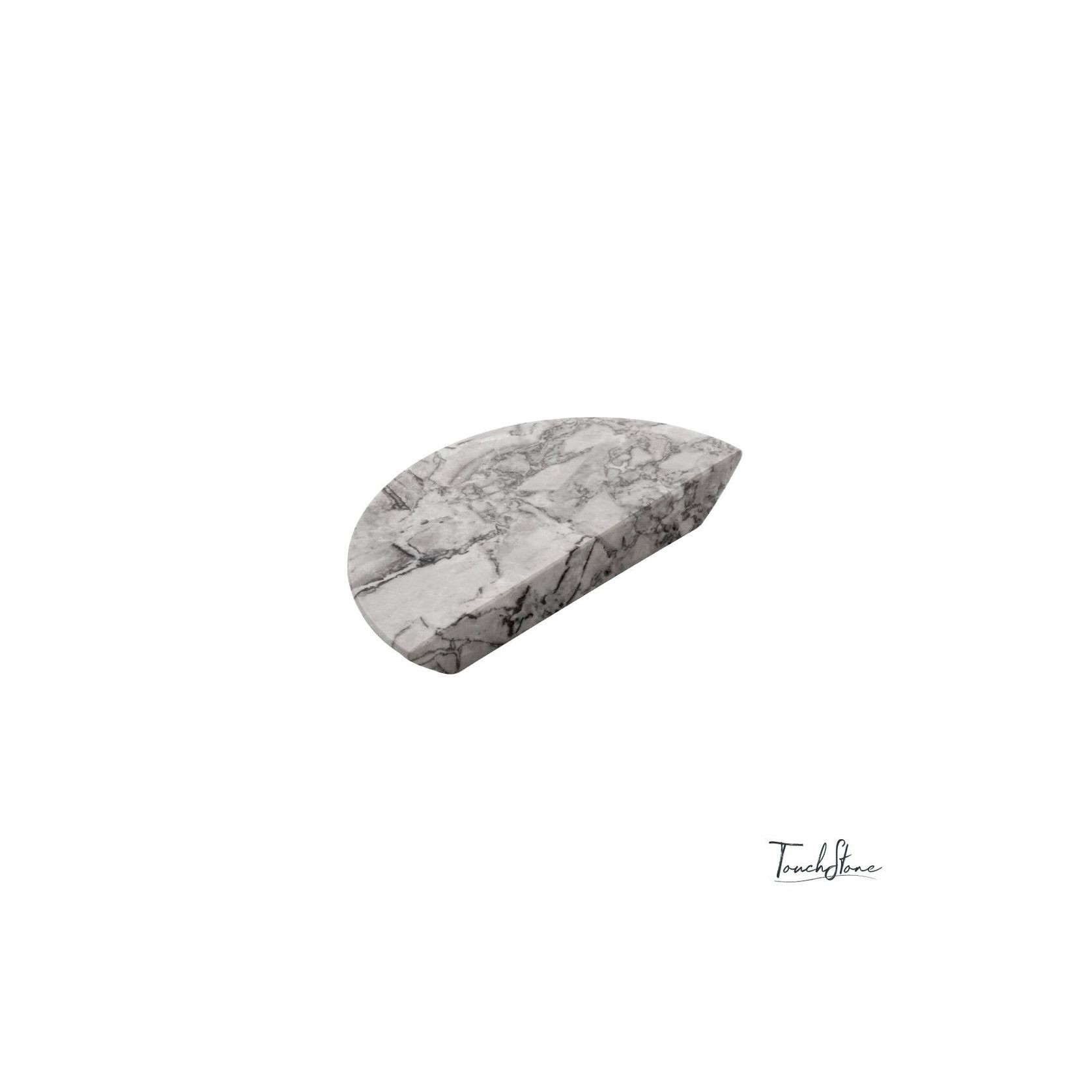 Onyx Marble Semi Round Pull Handle gallery detail image