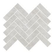 Gecko | Kiel Pearl Herringbone Mosaic Tiles gallery detail image