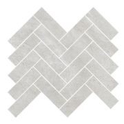 Gecko | Kiel Pearl Herringbone Mosaic Tiles gallery detail image
