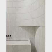 Arctic Tundra White Matt Stick Mosaic 23x300mm gallery detail image