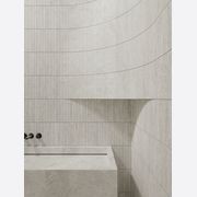 Arctic Tundra White Matt Stick Mosaic 23x300mm gallery detail image