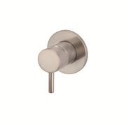 Round Wall Mixer short pin-lever - Champagne gallery detail image