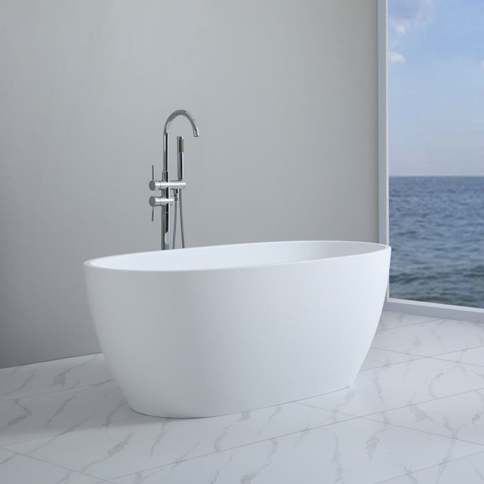 Poseidon Stella | Free Standing Bath | 1500 gallery detail image