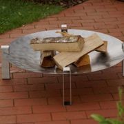 ALFRED RIESS Stromboli Steel Fire Pit - Large gallery detail image