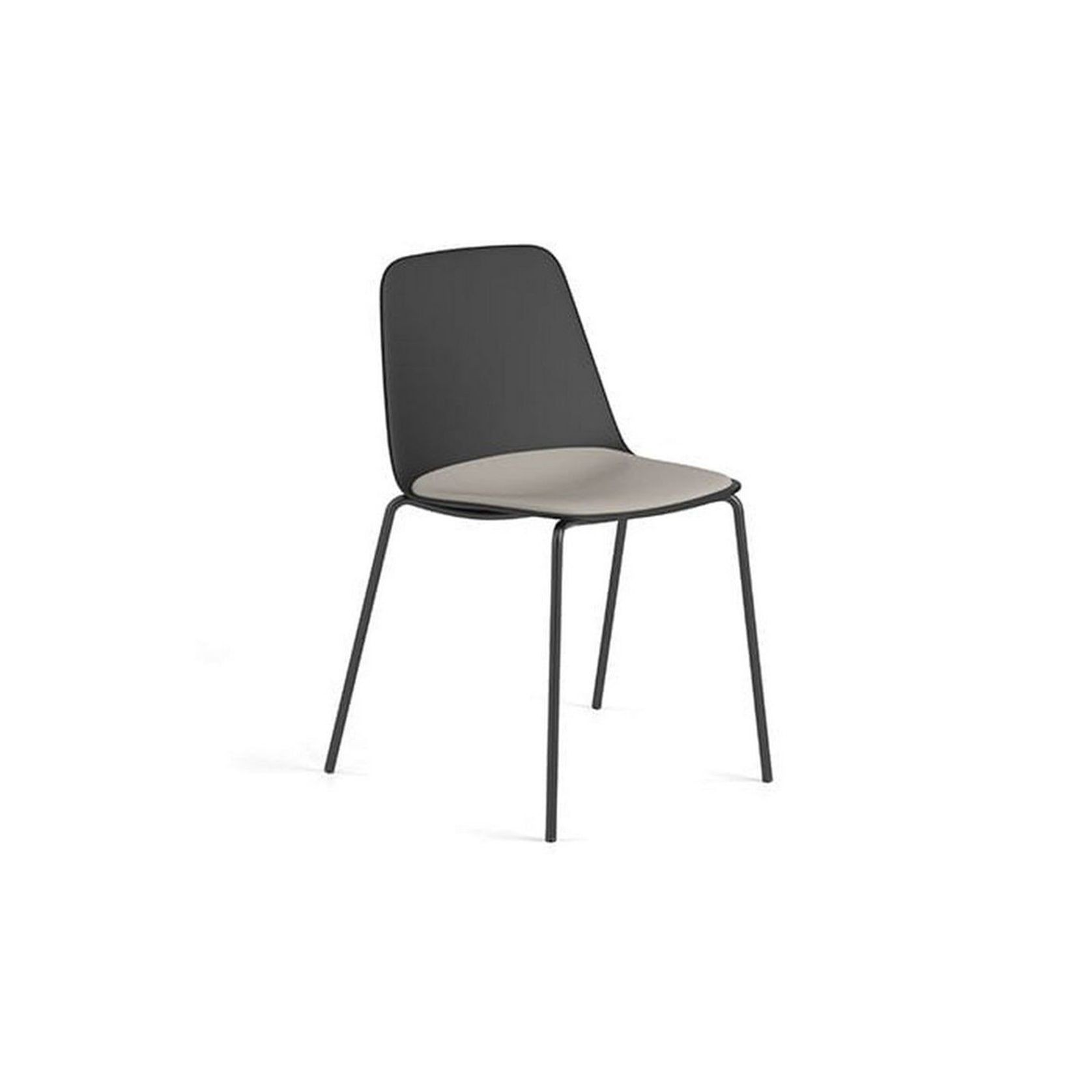 Maarten Plastic Chair - Four Metal Legs gallery detail image