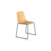 Maarten Plastic Chair - Sled gallery detail image