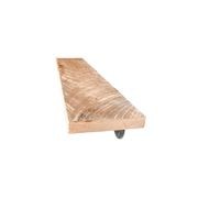 Macrocarpa Pipe Bracket Shelf 20cm gallery detail image