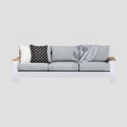 Mackenzie Alu Triple Sofa gallery detail image
