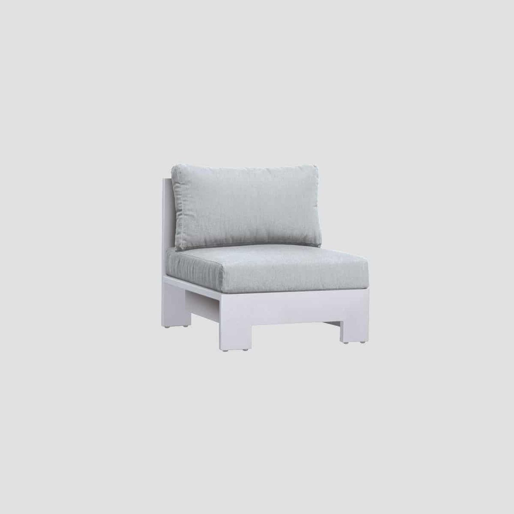 Mackenzie Alu Centre Sofa Section gallery detail image