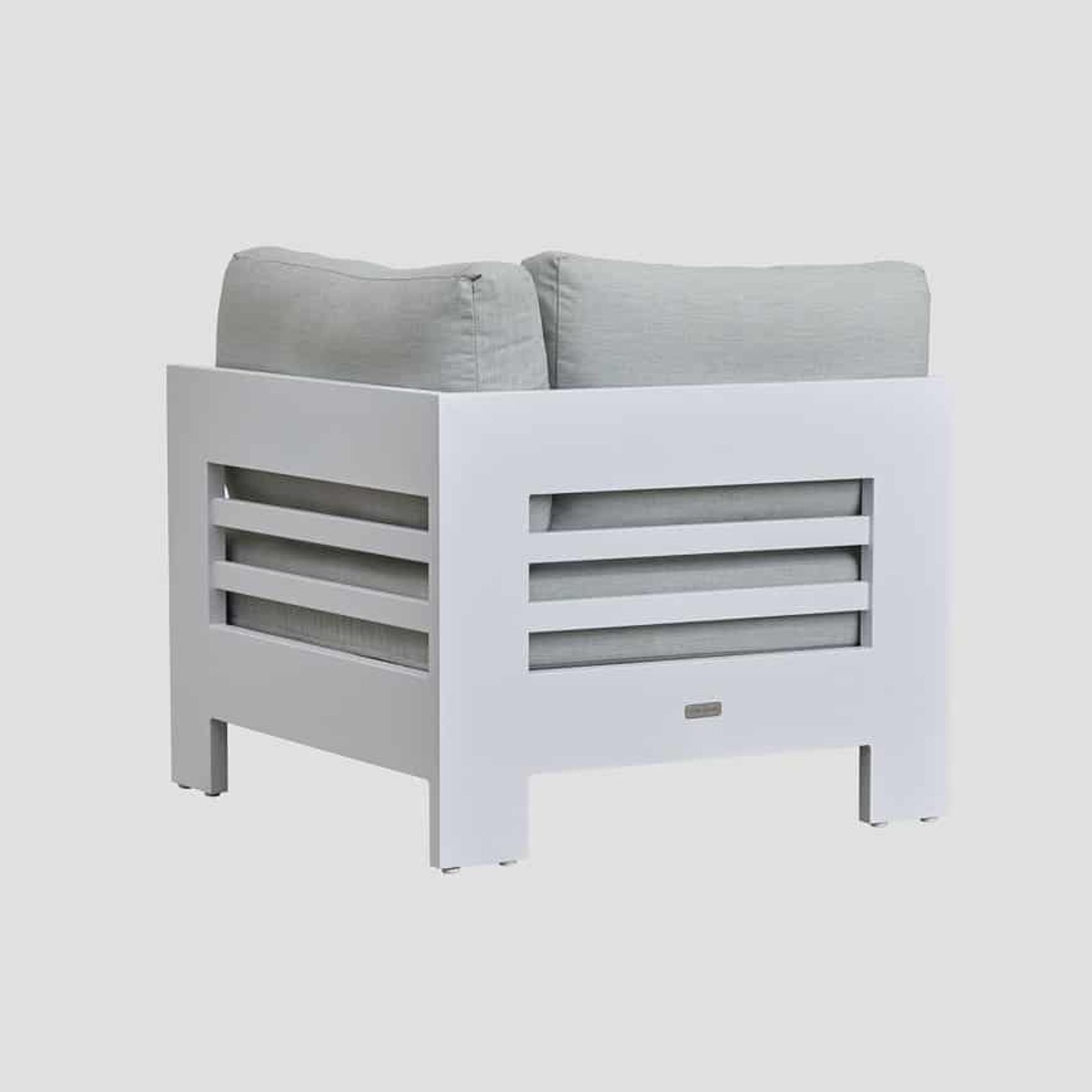 Mackenzie Alu Corner Sofa Section gallery detail image