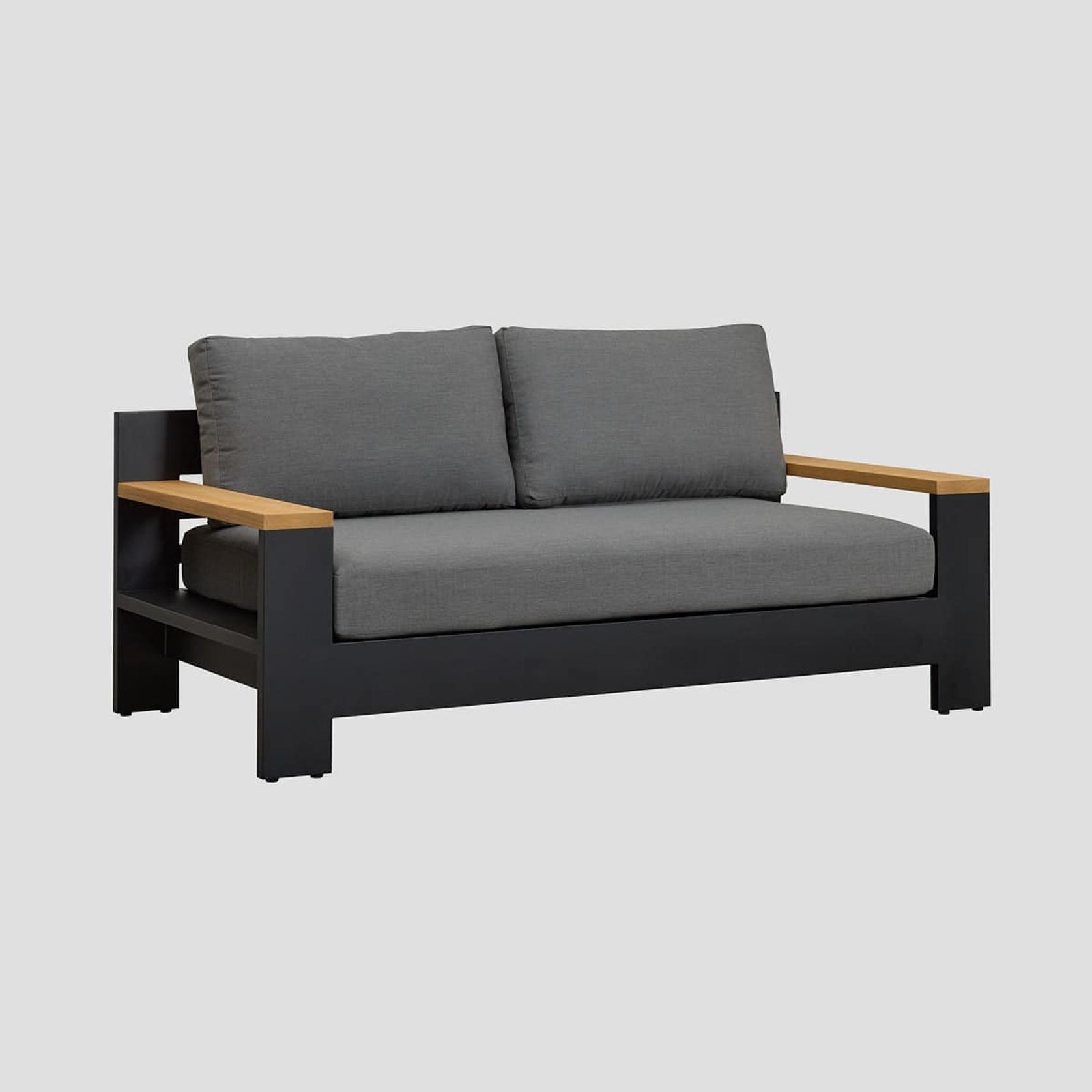 Mackenzie Alu Double Sofa gallery detail image