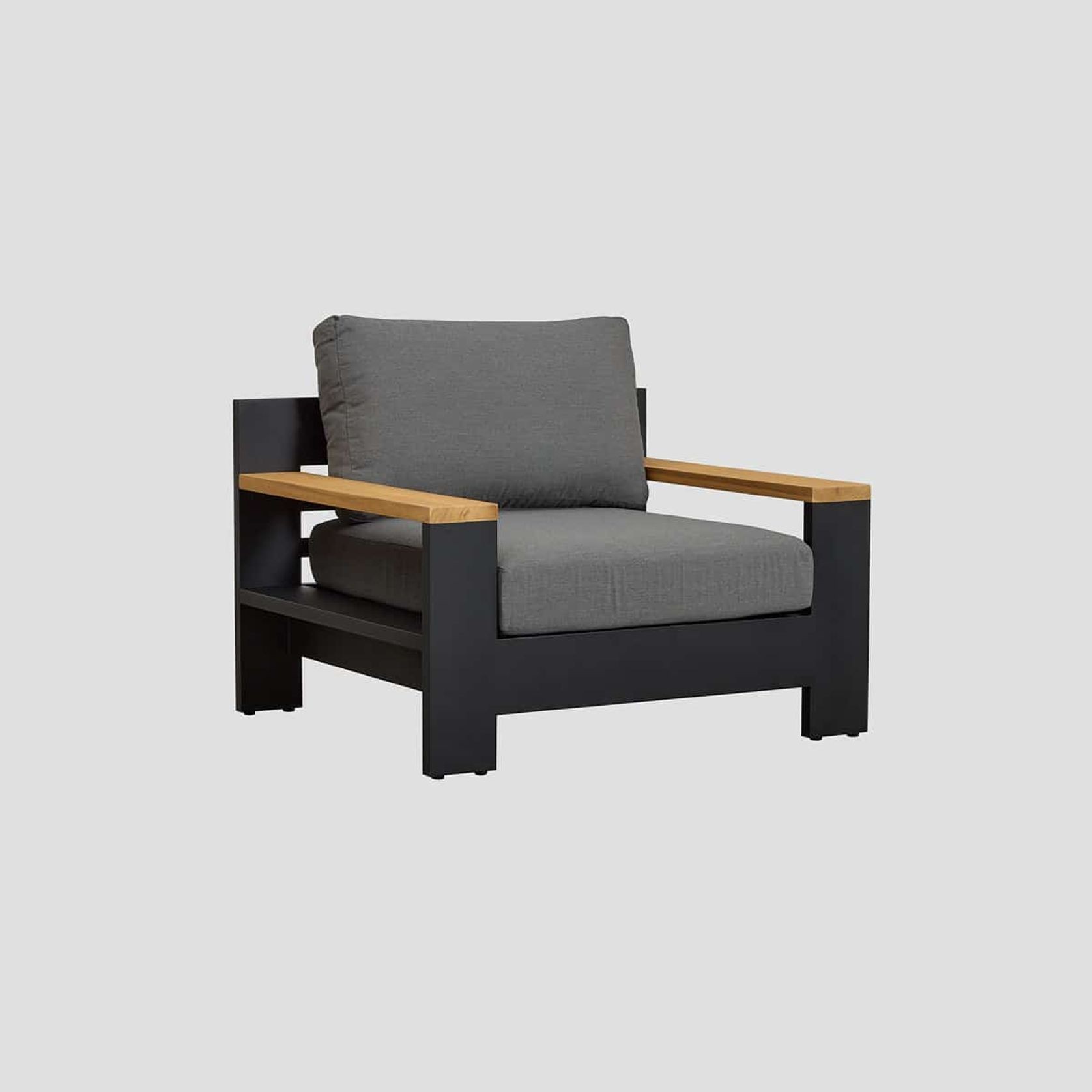 Mackenzie Alu Single Sofa gallery detail image