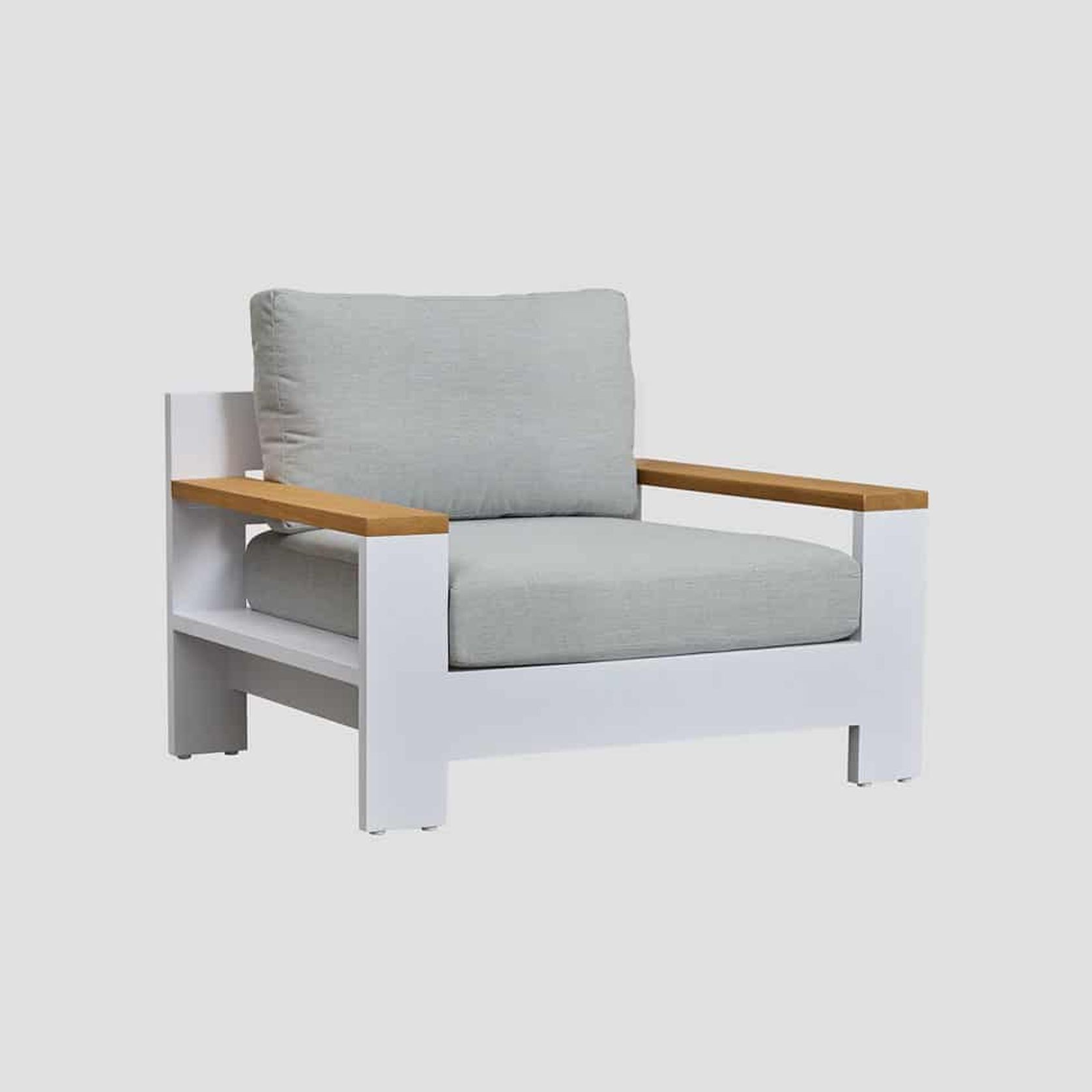 Mackenzie Alu Single Sofa gallery detail image
