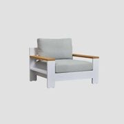 Mackenzie Alu Single Sofa gallery detail image