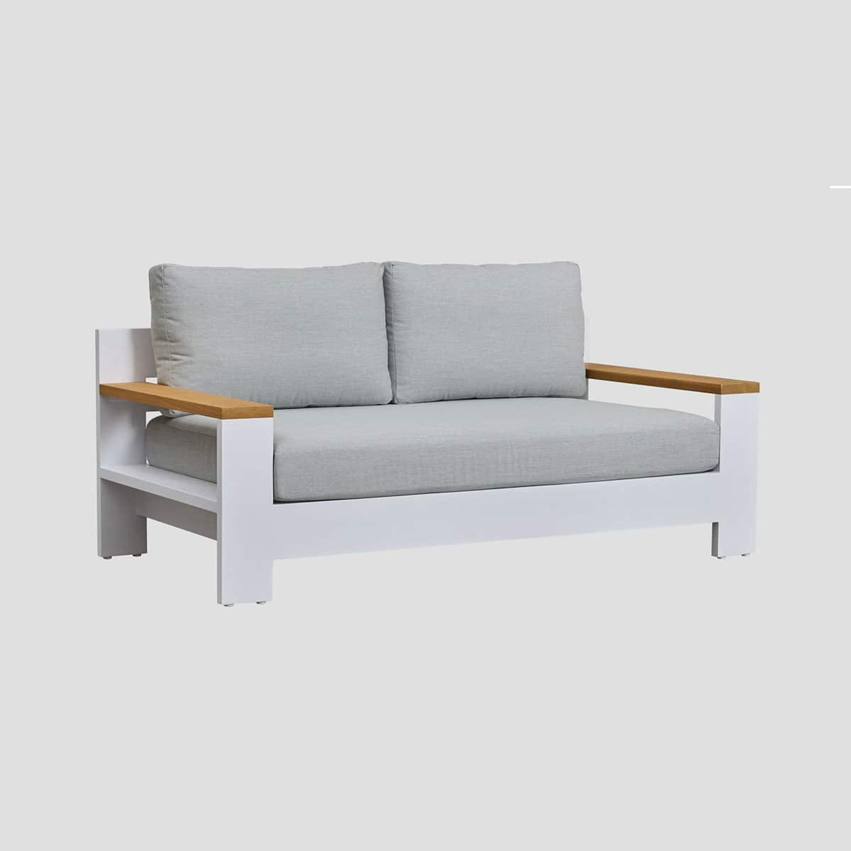 Mackenzie Alu Double Sofa gallery detail image