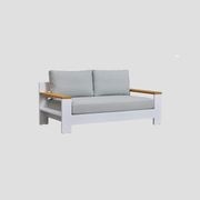 Mackenzie Alu Double Sofa gallery detail image