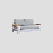 Mackenzie Alu Double Sofa gallery detail image