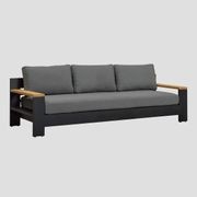 Mackenzie Alu Triple Sofa gallery detail image