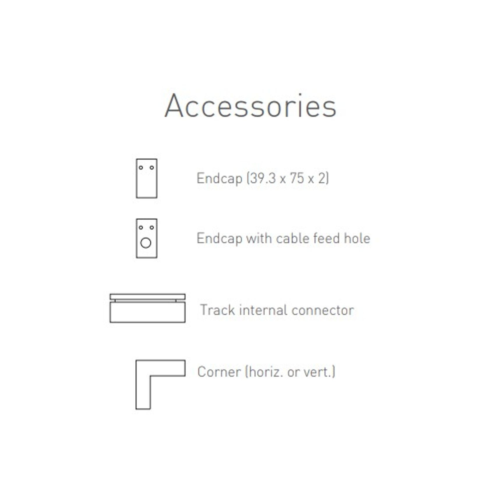Single Circuit Recessed Magnetic Track gallery detail image