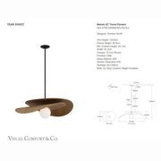 Visual Comfort Windsor Smith Mahalo 32" Tiered Pendant gallery detail image