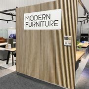WOODFLEX Flexible Acoustic Wood Slat Wall Panel, Oak Veneer - 2400mm x 600mm gallery detail image