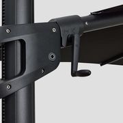 Malibu Cantilever Umbrella – Black 3M gallery detail image
