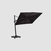 Malibu Cantilever Umbrella – Black 3M gallery detail image