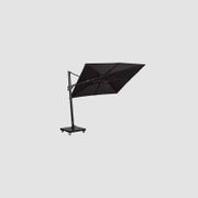 Malibu Cantilever Umbrella – Black 3M gallery detail image
