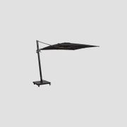 Malibu Cantilever Umbrella – Black 3M gallery detail image