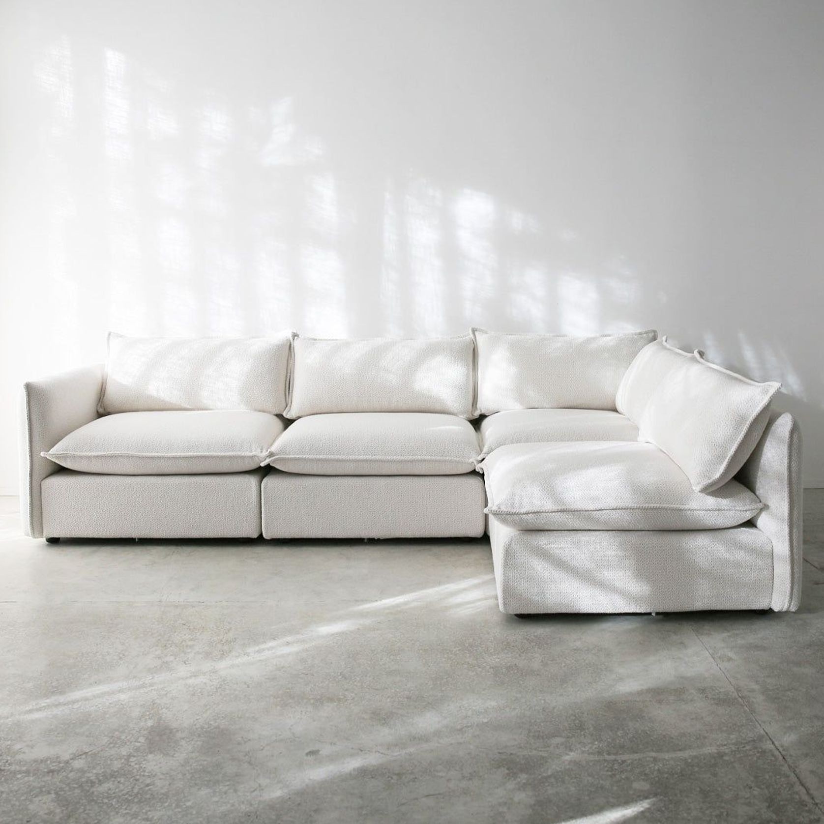 'Malibu' Modular Sofa / 5 Piece / New York-Alabaster gallery detail image