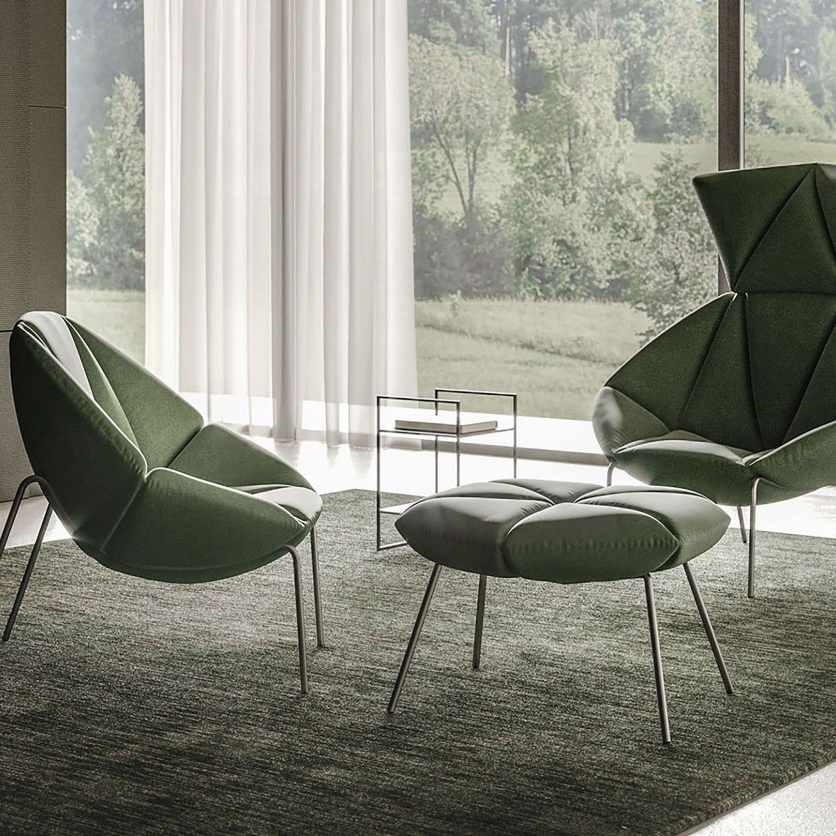 Mantra Armchair and Pouf gallery detail image